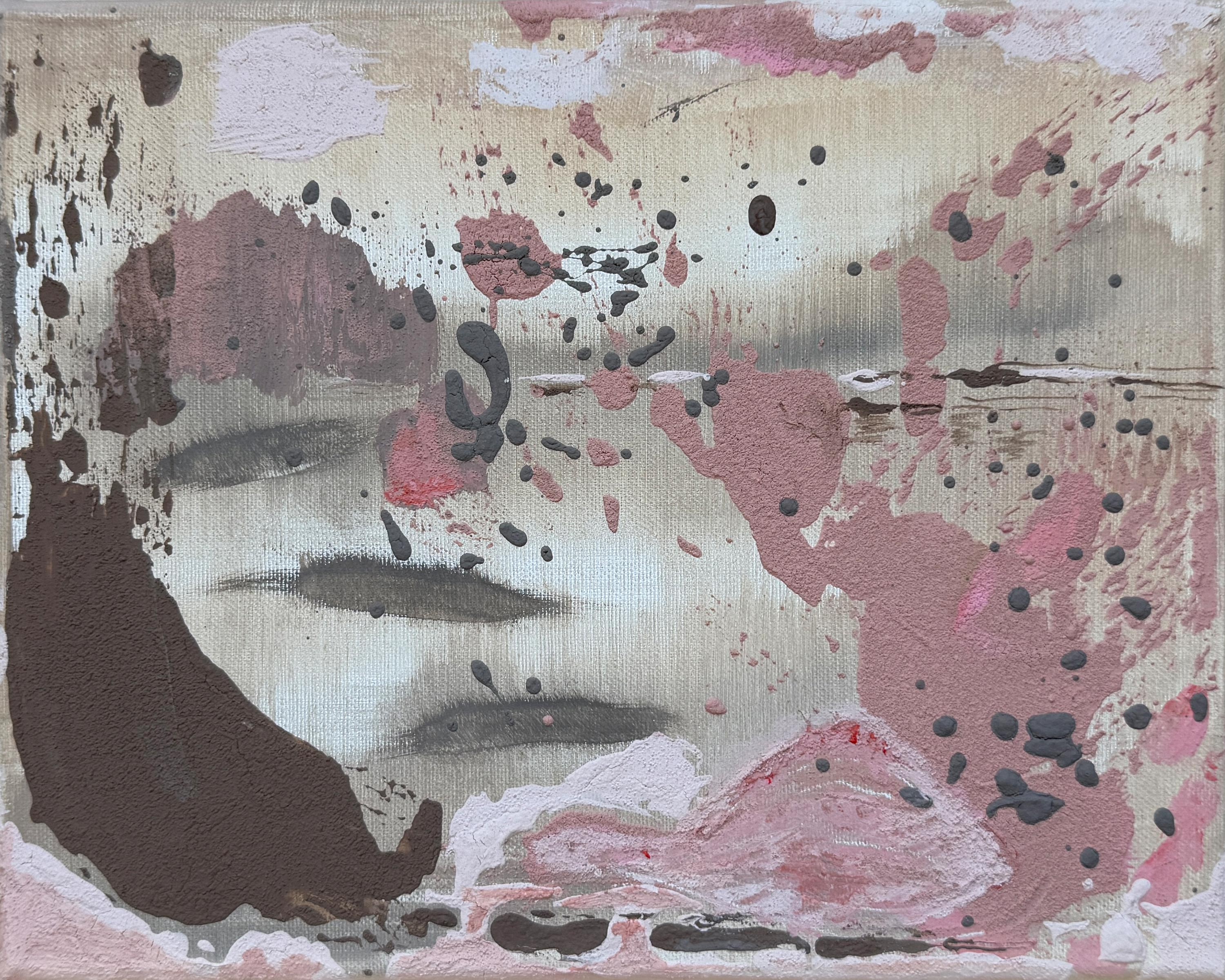 UNTITLED,  2012, mixed media on canvas, 24 x 30 cm