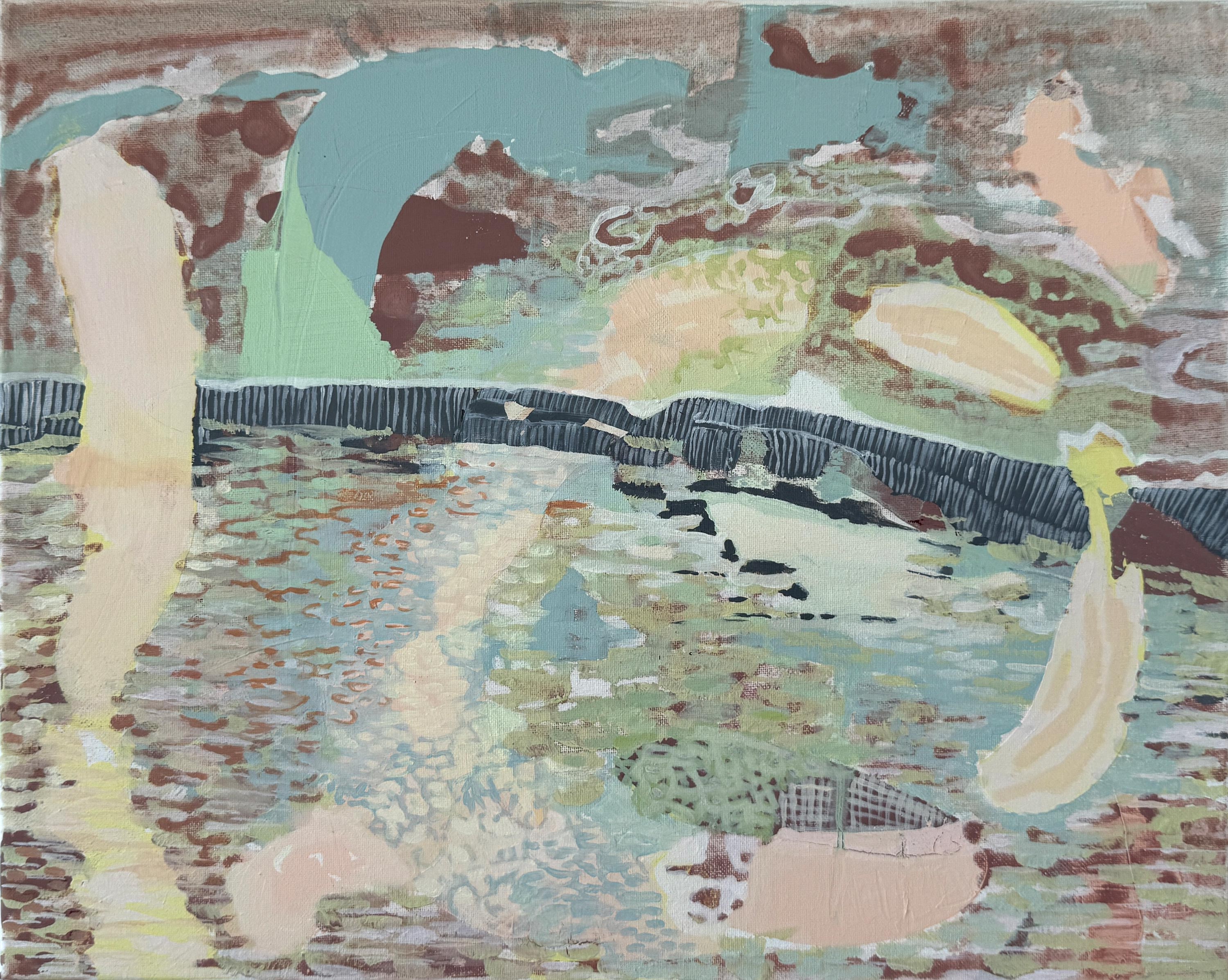 UNTITLED, 2012, mixed media on canvas